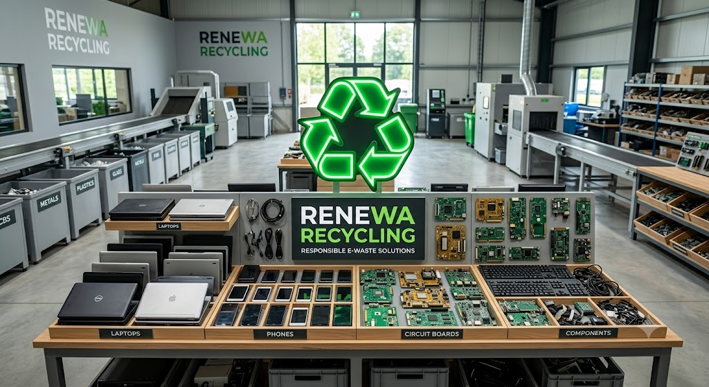 Renewa Recycling — e-waste management professionals