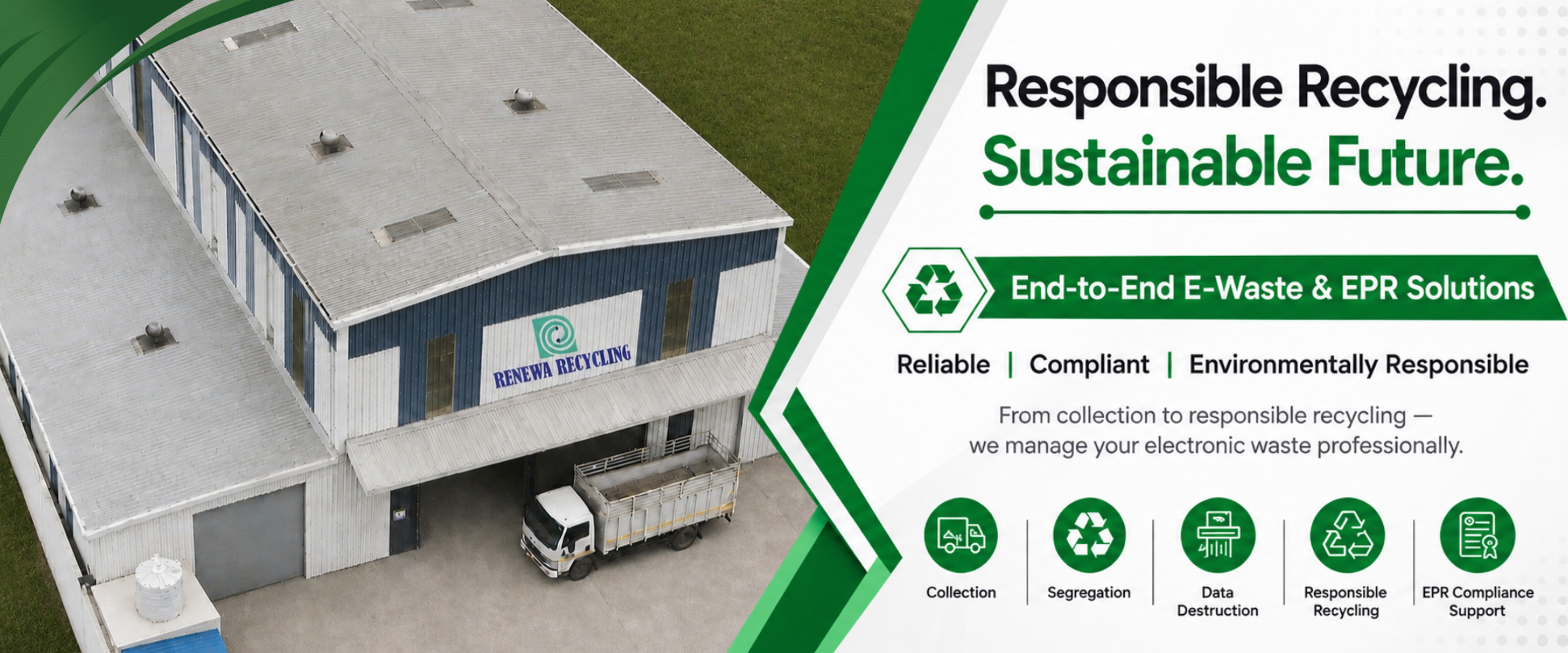 Responsible recycling — from collection to certified disposal
